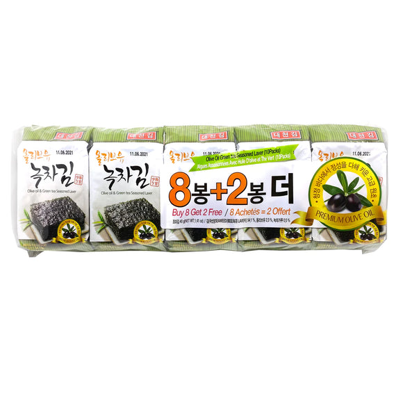 DCG, Seaweed Olive Oil Green Tea 4g*10