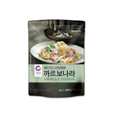 청정원 , 까르보나라 스파게티 소스 250g