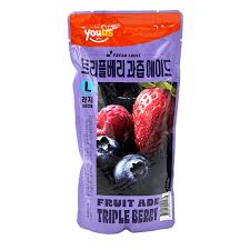 유어스, 에이드 트리플베리과즙 340ml