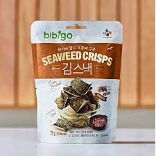 CJ, Bibigo Seaweed Crisps BBQ Flavor 20g