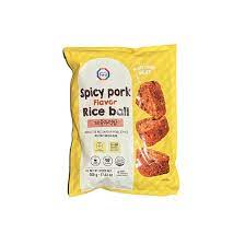SRS, Plant-based Spicy Pork Flavor Rice Ball 100g