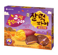 롯데 , 꿀 고구마 찰떡파이 250g