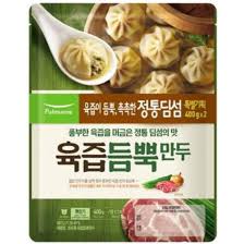 풀무원, 육즙 듬뿍 만두 600g