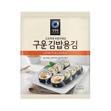 청정원, 고소하게 구운 김밥용김 40매