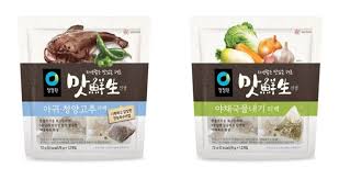 청정원 , 맛선생 코인 육수  청양고추맛