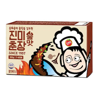 Jinmi, Black Bean Paste Hot 300g