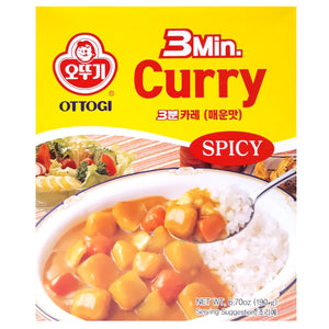 Ottogi, 3 Minites Curry Spicy 190g