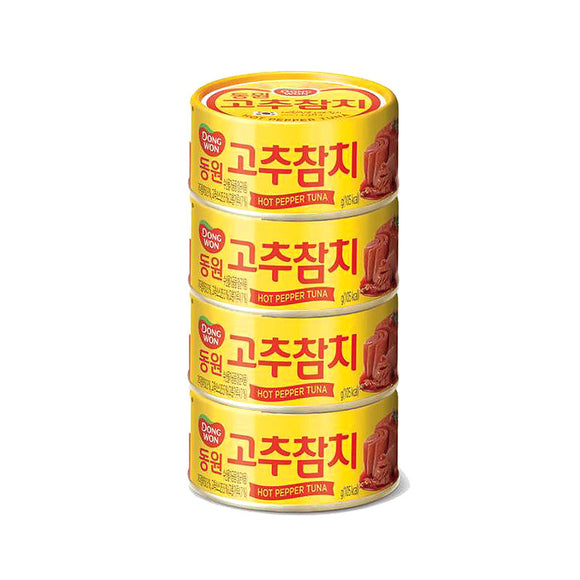 <p>Dongwon, Canned Tuna with Red Pepper  4/150g</p>