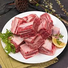 소 갈비찜 1kg_Beef short rib Cubed 1kg - Ok Mart