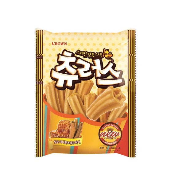 크라운 츄로스 과자 174g - Ok Mart