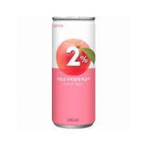 롯데 2% 부족할때 복숭아맛 240ml 6개입 - Ok Mart