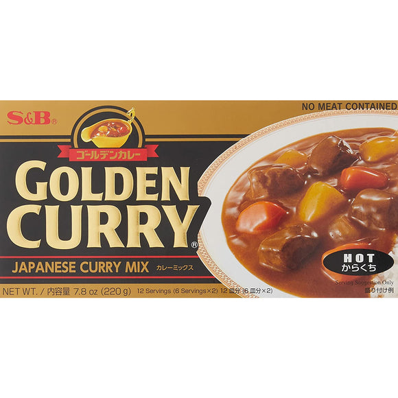 <p>S&B Golden Curry (Hot) 220g</p>