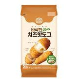 Wooyang, MOZ Cheese &amp; Fishcake Corn Dogs 5PC 400g
