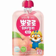 Paldo, Pororo Water Jelly Drink Peach Flavor 120ml