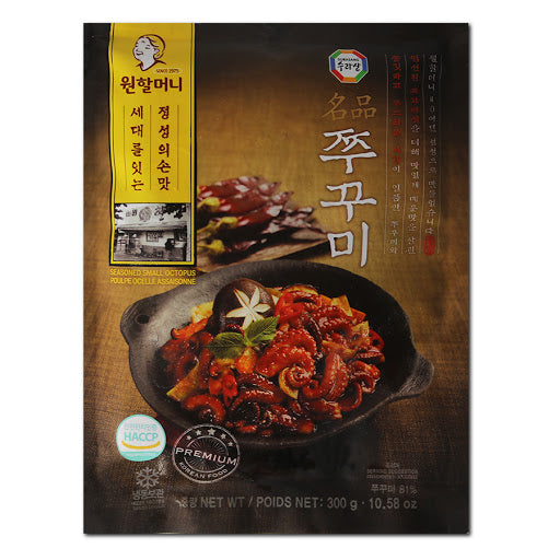 SRS, Seasoned Spicy Small Octopus 300g